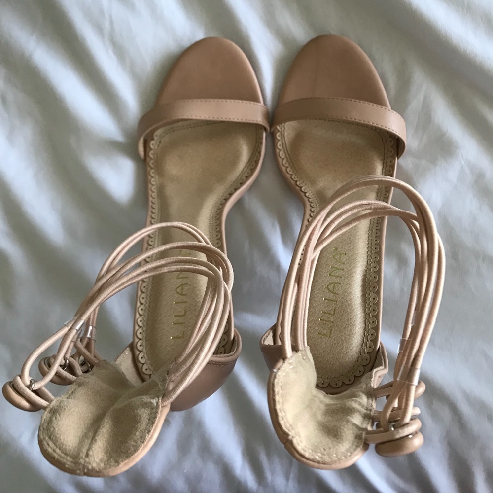 Forever 21 light pink heels